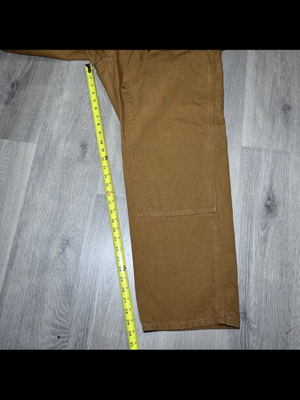 Men's Workwear Carpenter Pants in Brown - Picture 5 of 7